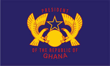 Flag of Ghanaian president