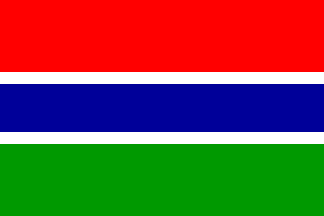 Flag of the Gambia