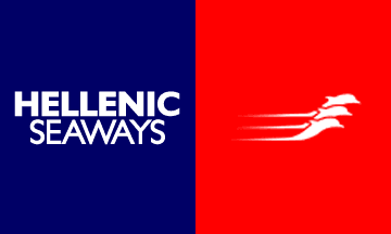[Hellenic Seaways house flag]