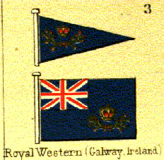 Royal Western blue ensign