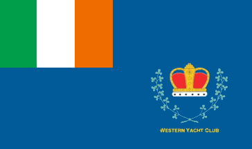 [Western Yacht Club ensign]