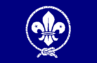 [Flag of World Org. of the Scout Movement]