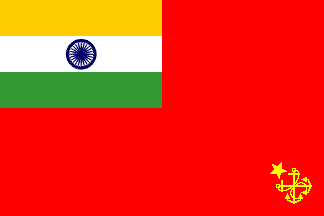 [Red Ensign of the Bombay Harbour Trust]