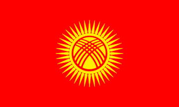 [flag of Kyrgyzstan]