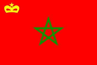 Civil ensign of Morocco