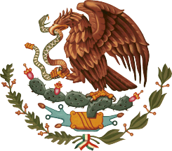 [Mexcian national coat of arms since 1968. By Juan Manuel Gabino Villascán]