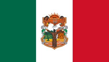 Baja California unofficial tricolor flag