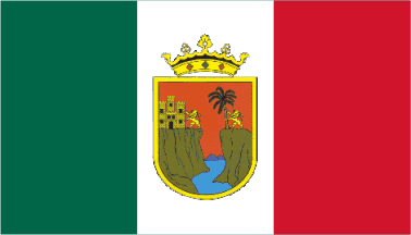 Chiapas unofficial tricolor flag