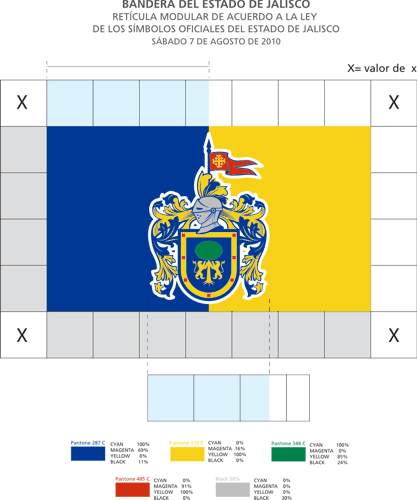 Official specification of the flag