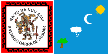 Alternate flag of the Mixtec people