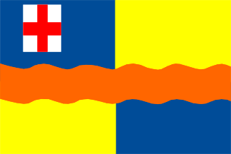 [Hooglanderveen village flag]