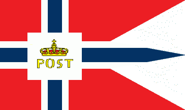 [Flag of Norwegian Postal Services]