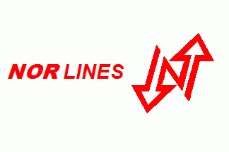 [Houseflag of Nor Lines A/S]