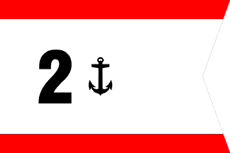 Flotilla Commander rank flag