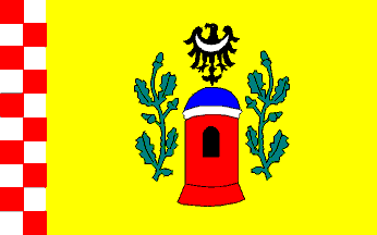 [Niemcza district flag]