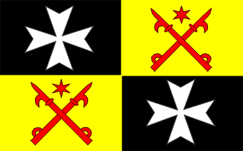 [Sulęcin county ceremonial flag]