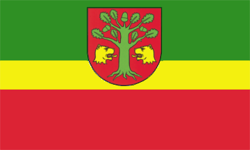 [Lubartów rural district ceremonial flag]
