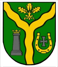 [Klembów coat of arms]