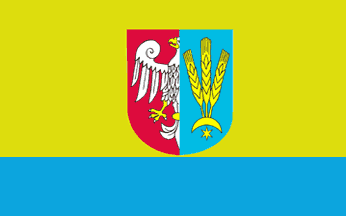 [Żuromin county flag]