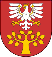 [Limanowa county official Coat of Arms]