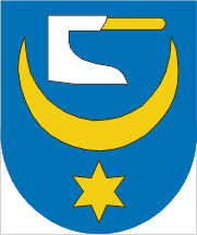 [Żabno coat of arms]