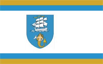[Ustka town flag]