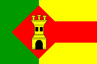 Depicted flag of an “Independent Olivença”