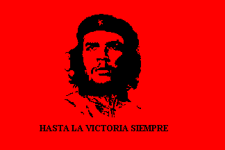 [Che Guevara flag]