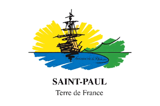 [Former flag of Saint-Paul]