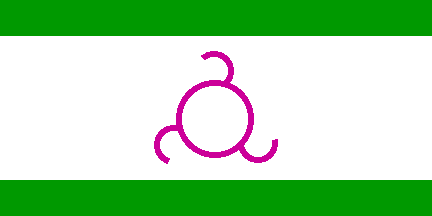 Flag of Ingushetia on the Aspirant chart