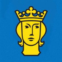 [Flag of Stockholm]