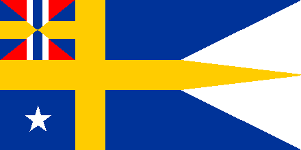[Rear Admiral's flag until 1905]
