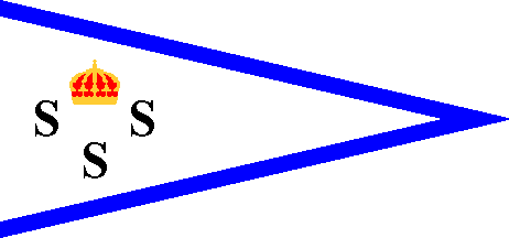 [Ensign of the Royal Swedish Sailing Association 1906-1908]