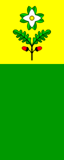 [Vertical flag of Dobrova]