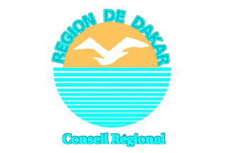 [Conseil Régional de Dakar flag]