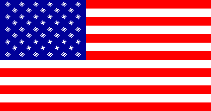 [U.S. variation - 50 swastikas flag]