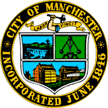 [Flag of Manchester, New Hampshire]