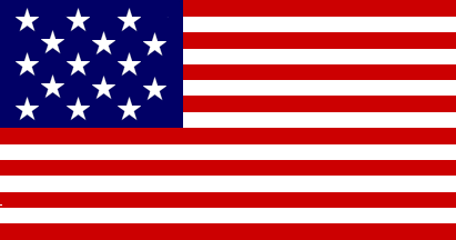[15 Star Flag of U.S.]