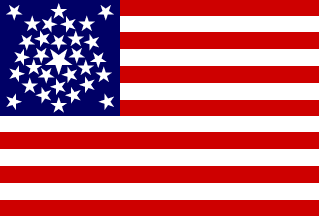 [U.S. 31 Star Douglas / Johnson Campaign Banner]