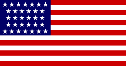 [U.S. 32 star flag 1858]