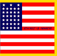 [National Color of the 4th U.S. Infantry 1861-62]