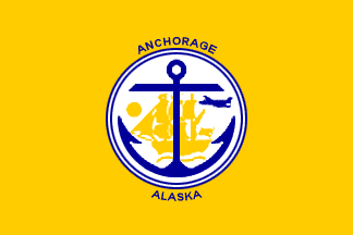 [Flag of Anchorage, Alaska]