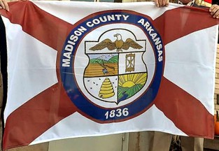 [Flag of Madison County, Arkansas]