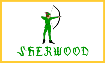 [Flag of Sherwood, Arkansas]