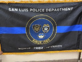 [Flag of San Luis Police, Arizona]