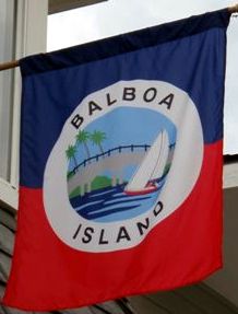 [flag of Balboa Island, California]