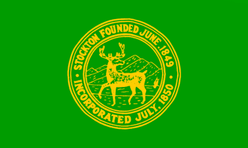 [flag of City of Stockton, California]