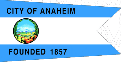 [flag of City of Anaheim, California]