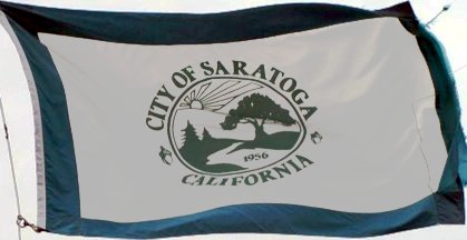 [flag of City of Saratoga, California]