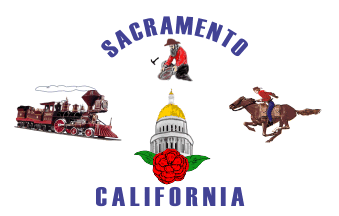[flag of Sacramento, California]